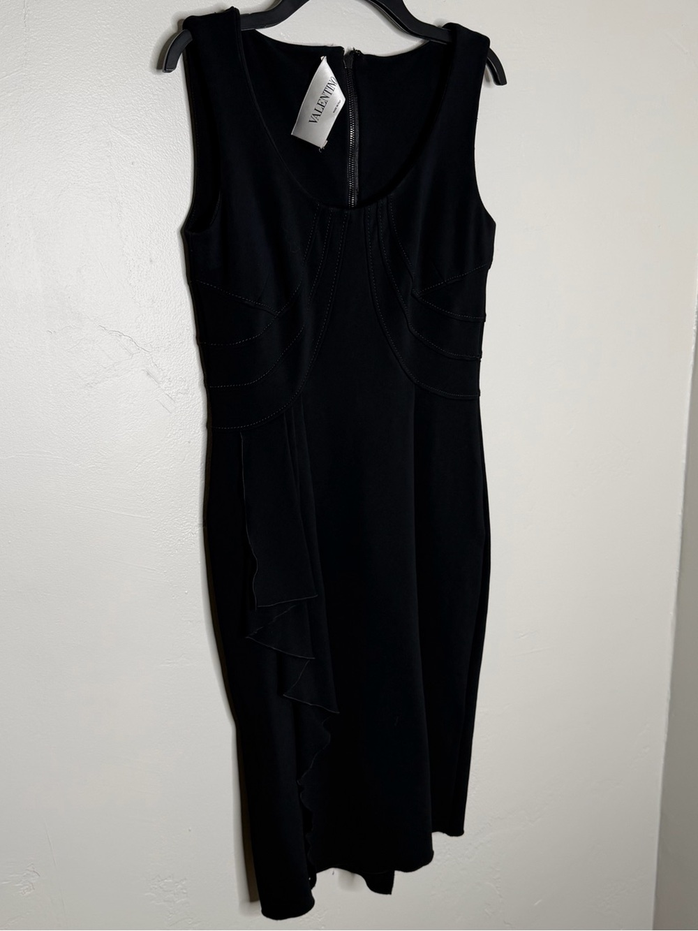 Valentino Vintage Little Black Sleeveless Dress